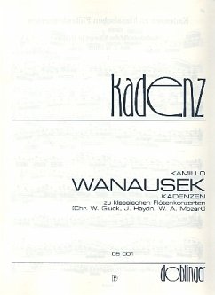 Cover Kadenzen zu klassischen Flötenkonzerten