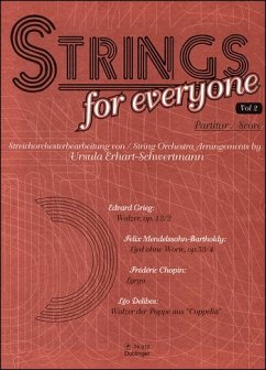 Cover Strings for Everyone vol.2 für Streichorchester Partitur