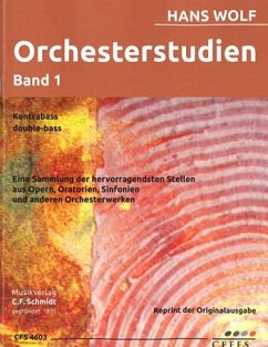 Cover Orchesterstudien Band 1 für Kontrabass