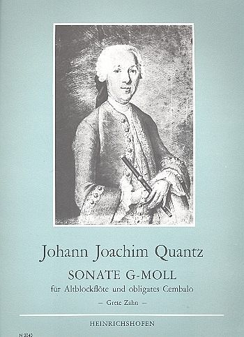 Sonate g-Moll für Altblockflöte und Obligates Cembalo