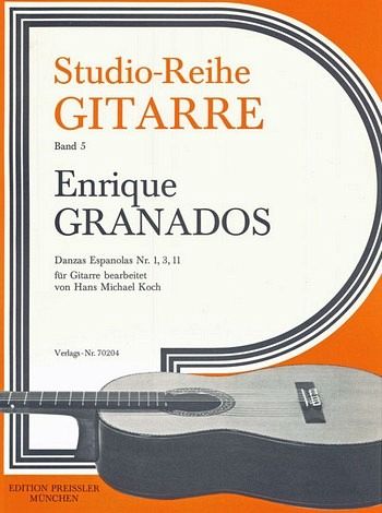 Danzas espanolas Nr.1,3 und 11 für Gitarre
