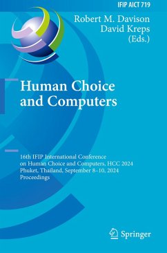 Cover Human Choice and Computers
