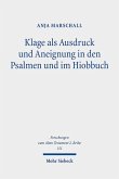 Klage als Ausdruck und Aneignung in den Psalmen und im Hiobbuch