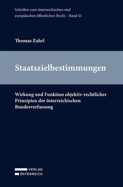 Staatszielbestimmungen Staatszielbestimmungen