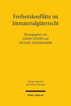 Cover Freiheitskonflikte im Immaterialgüterrecht
