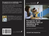 Percepción de los estudiantes sobre el abandono de la universidad