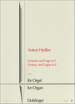 Cover Fantasie und Fuge in F für Orgel