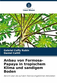 Anbau von Formosa-Papaya in tropischem Klima und sandigem Boden - Coffy Rubin, Gabriel;Callili, Daniel