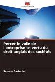 Percer le voile de l'entreprise en vertu du droit anglais des sociétés