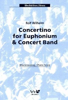 Cover Concertino for euphonium and concert band für Euphonium und Klavier