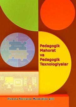 Pedagogik Mahorat va Pedagogik Texnologiyalar - Utanova Vaziraxon Maxmudjon Qizi