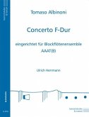 Concerto F-Dur für 4 Blockflöten (AAA T/B)