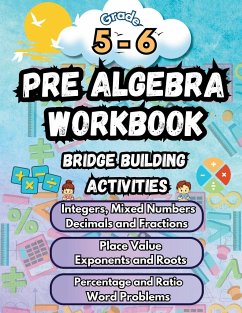 Summer Math Pre Algebra Workbook Grade 5-6 Bridge Building Activities - Bridge Building, Summer
