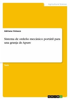 Sistema de ordeño mecánico portátil para una granja de Apure