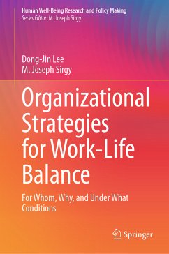 Organizational Strategies for Work-Life Balance (eBook, PDF) - Lee, Dong-Jin; Sirgy, M. Joseph