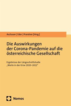 Cover Die Auswirkungen der Corona-Pandemie auf die österreichische Gesellschaft (eBook, PDF)