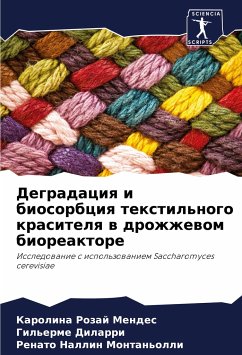 Degradaciq i biosorbciq textil'nogo krasitelq w drozhzhewom bioreaktore - Rozaj Mendes, Karolina;Dilarri, Gil'erme;Montan'olli, Renato Nallin