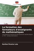 La formation des formateurs d'enseignants de mathématiques