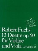 12 Duette op.60 für Violine und Viola Stimmen