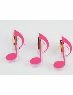 Cover Klammer Achtelnote rosa 7cm