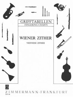 Cover Grifftabelle für Zither Wiener Stimmung
