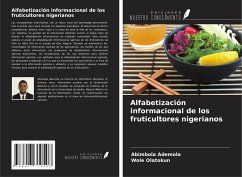 Alfabetización informacional de los fruticultores nigerianos - Ademola, Abimbola; Olatokun, Wole