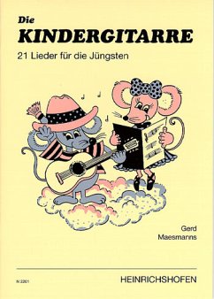 Cover Die Kindergitarre 21 Lieder für die Jüngsten