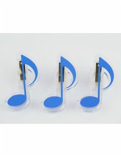 Cover Klammer Achtelnote blau 7cm