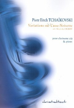 Cover Variations sur casse-noisette pour clarinette et piano