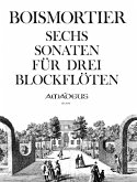 6 Sonaten op.7 für 3 Altblockflöten ohne Baß Spielpartitur