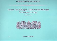 Cover Canzona, Aria di Ruggieri und Cappricio sopra La battaglia für Trompete und Orgel