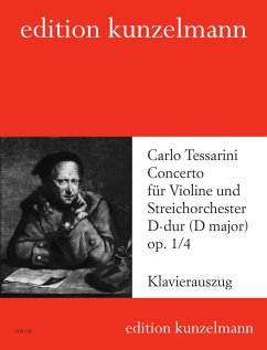 Cover Concerto D-Dur op.1,4 für Violine und Streicher für Violine und Klavier