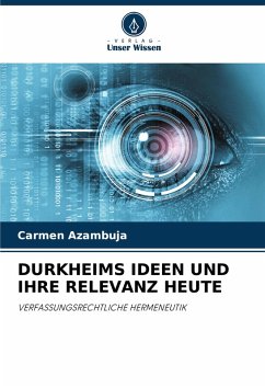Cover DURKHEIMS IDEEN UND IHRE RELEVANZ HEUTE