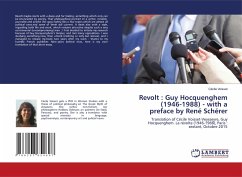 Revolt : Guy Hocquenghem (1946-1988) - with a preface by René Schérer - Voisset, Cécile