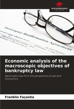 Cover Economic analysis of the macroscopic objectives of bankruptcy law
