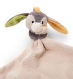 Nici 49751 Schmusetuch 22x22cm mit Kuscheltier Esel 12cm