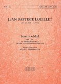 Sonate a-Moll für Altblockflöte und Bc