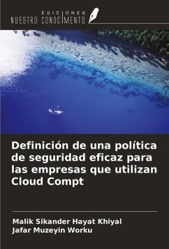 Definición de una política de seguridad eficaz para las empresas que utilizan Cloud Compt - Hayat Khiyal, Malik Sikander; Worku, Jafar Muzeyin