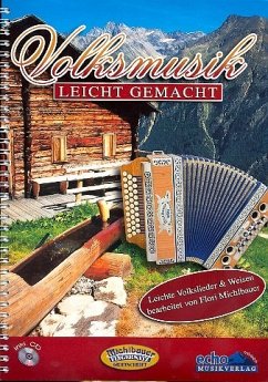 Cover Volksmusik leicht gemacht (+CD) Leichte Volkslieder und Weisen für Handharmonika