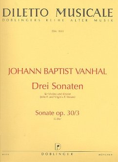 Cover Sonate G-Dur op.30,3 für Violine und Klavier
