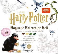 Magische Watercolor-Welt - Fantastische Tiere und Pflanzen  - Audoire, Tugce