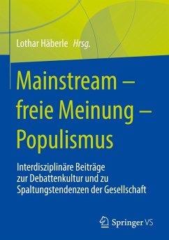 Cover Mainstream - freie Meinung - Populismus