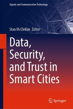 Cover Data, Security, and Trust in Smart Cities (eBook, PDF)