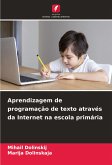 Aprendizagem de programação de texto através da Internet na escola primária