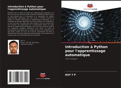 Introduction à Python pour l'apprentissage automatique - T P, ROY