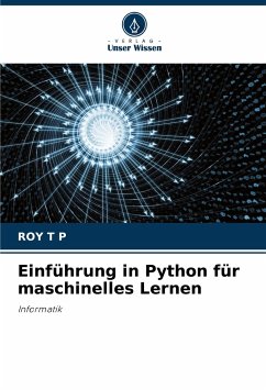 Einführung in Python für maschinelles Lernen - T P, ROY