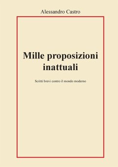 Cover Mille proposizioni inattuali