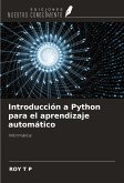 Introducción a Python para el aprendizaje automático