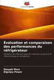 Évaluation et comparaison des performances du réfrigérateur