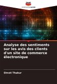 Analyse des sentiments sur les avis des clients d'un site de commerce électronique